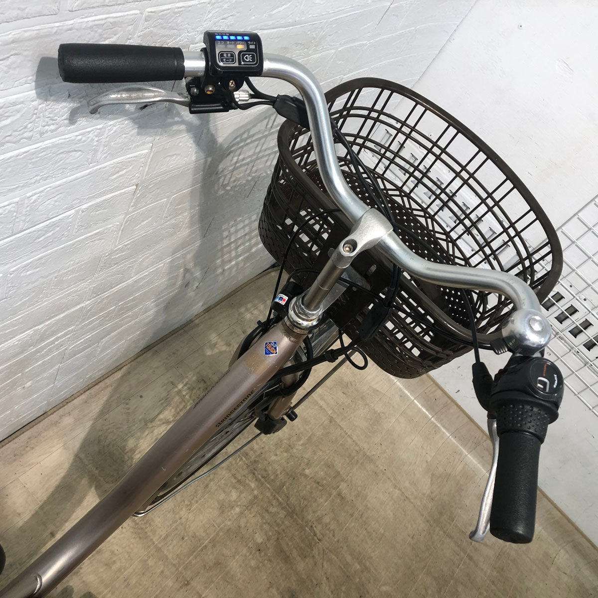 中古電動自転車 ブリヂストン フロンティア ゴールド 26インチ YA045