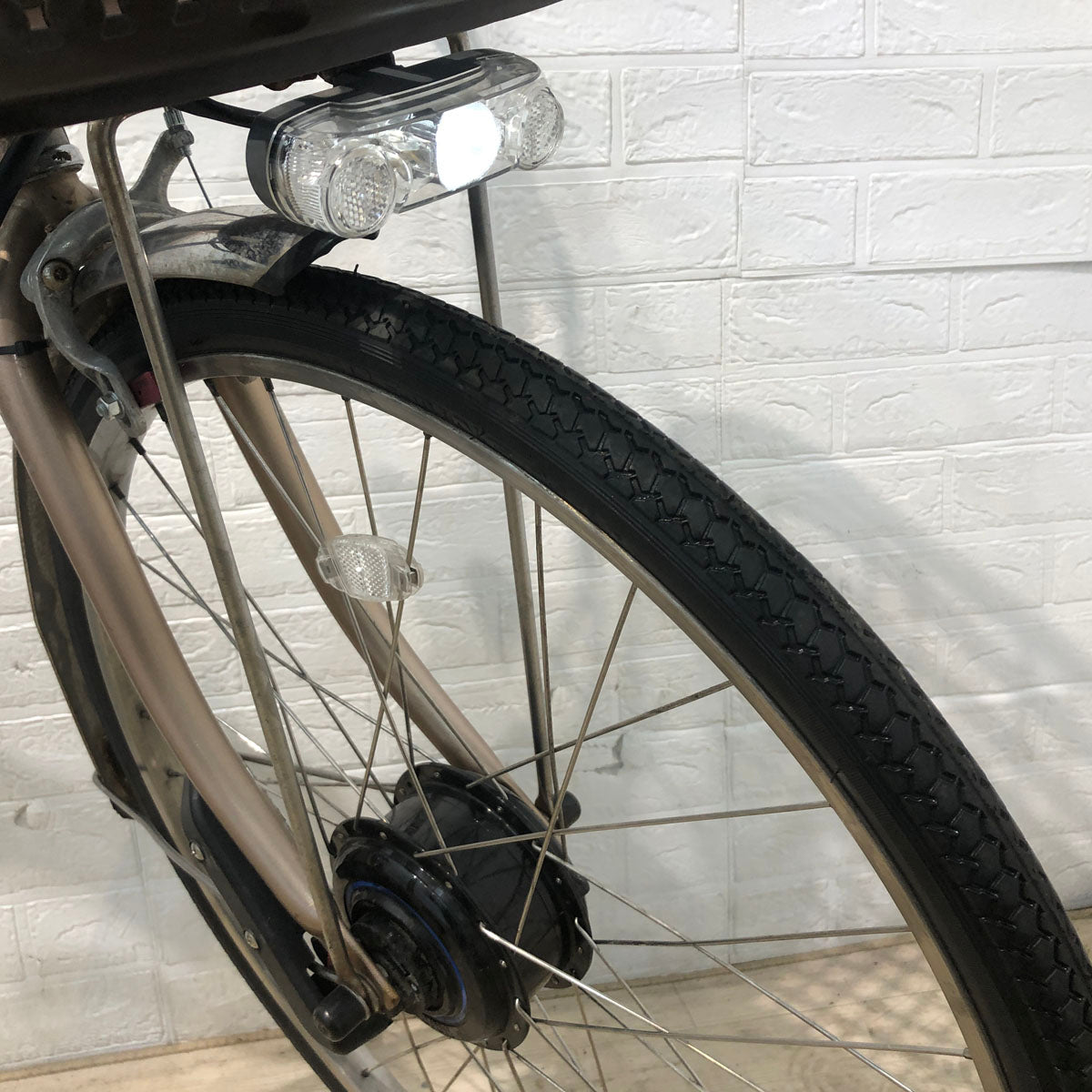 ブリヂストン電動アシスト ・中古自転車 020313 BRIDGESTONE（ブリヂストン） 電動自転車 中古 ママチャリ アシスタ