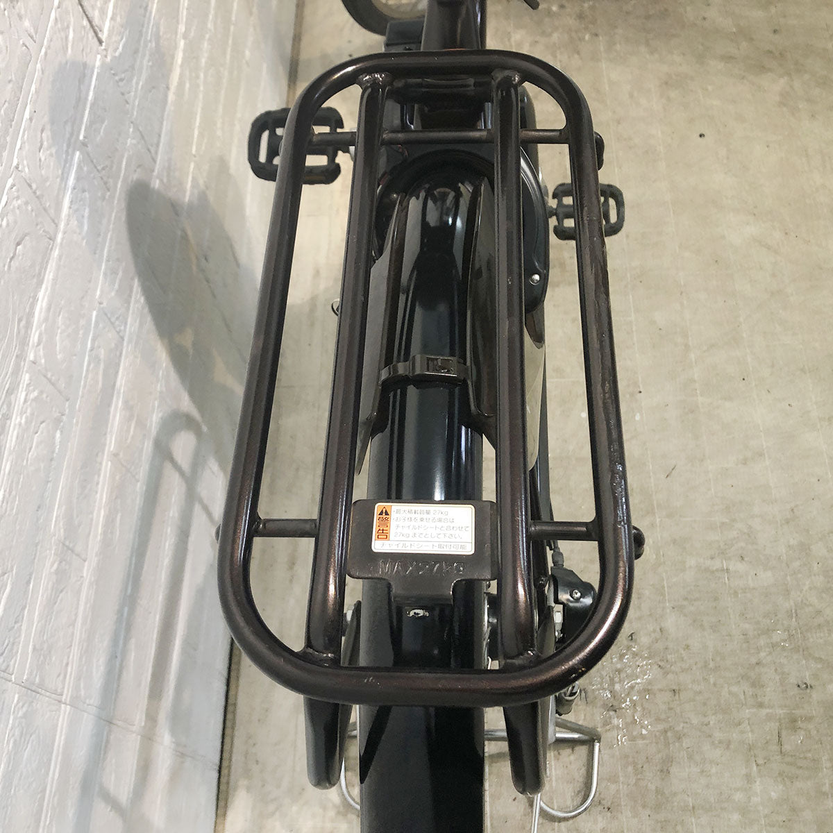 中古電動自転車 ヤマハ PAS With パス ウィズ ブラウン 26インチ YF098 