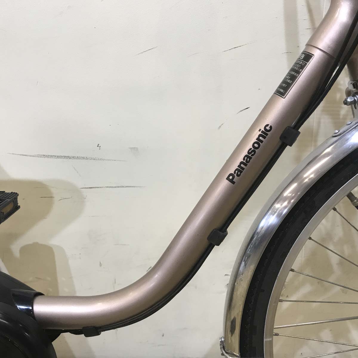 中古電動自転車  パナソニック ビビ TX ピンクゴールド 26インチ KE109 