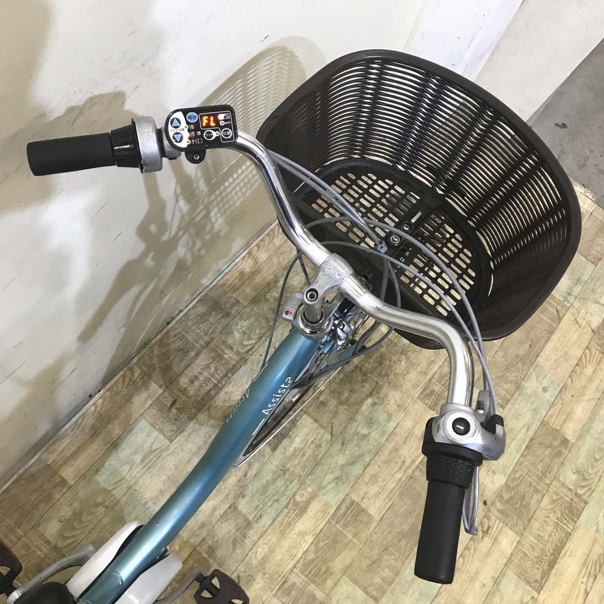 中古電動自転車 ブリヂストン アシスタ DX ブルー 26インチ KE110