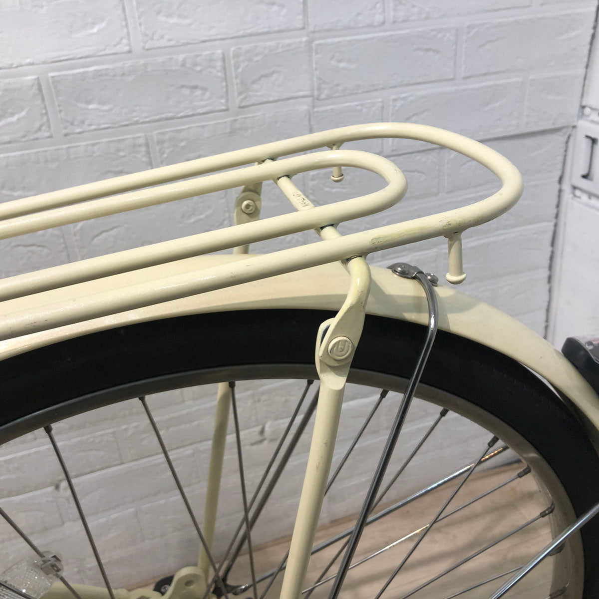 中古電動自転車 ブリヂストン ラクット ベージュ 26インチ SR405Y