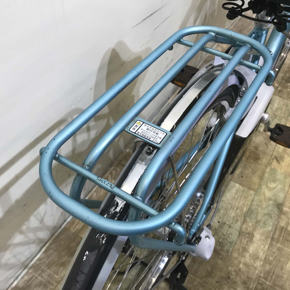 中古電動自転車 ブリヂストン アシスタ DX ブルー 26インチ KE110