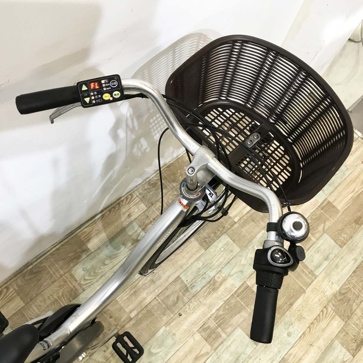 中古電動自転車 ヤマハ PAS ナチュラ シルバー 26インチ KJ040