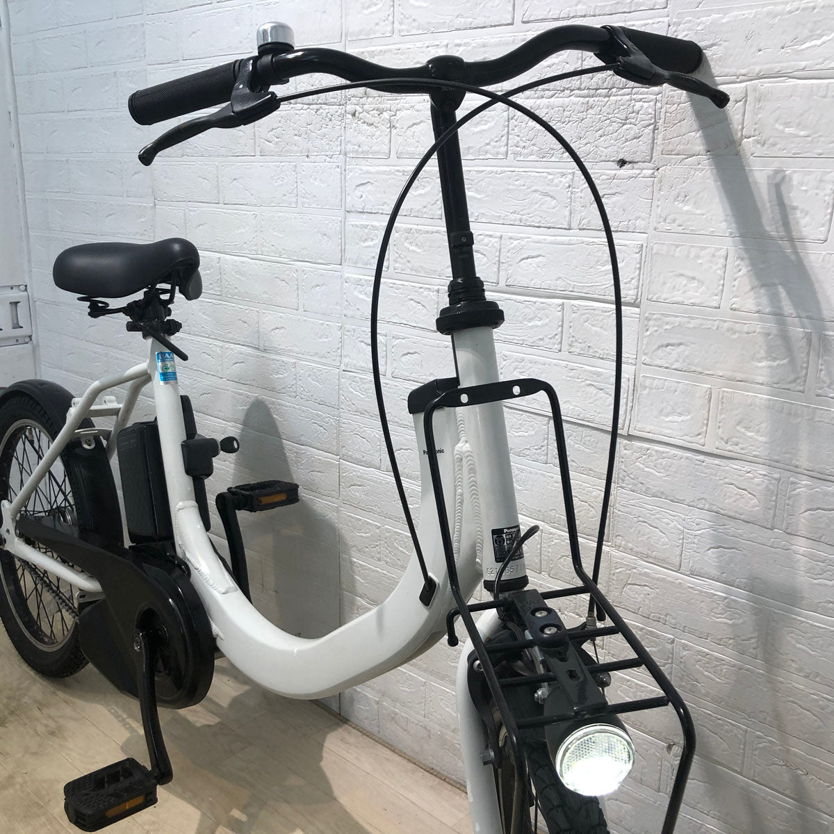 中古電動自転車 パナソニック SW グレー 20インチ SR406Y