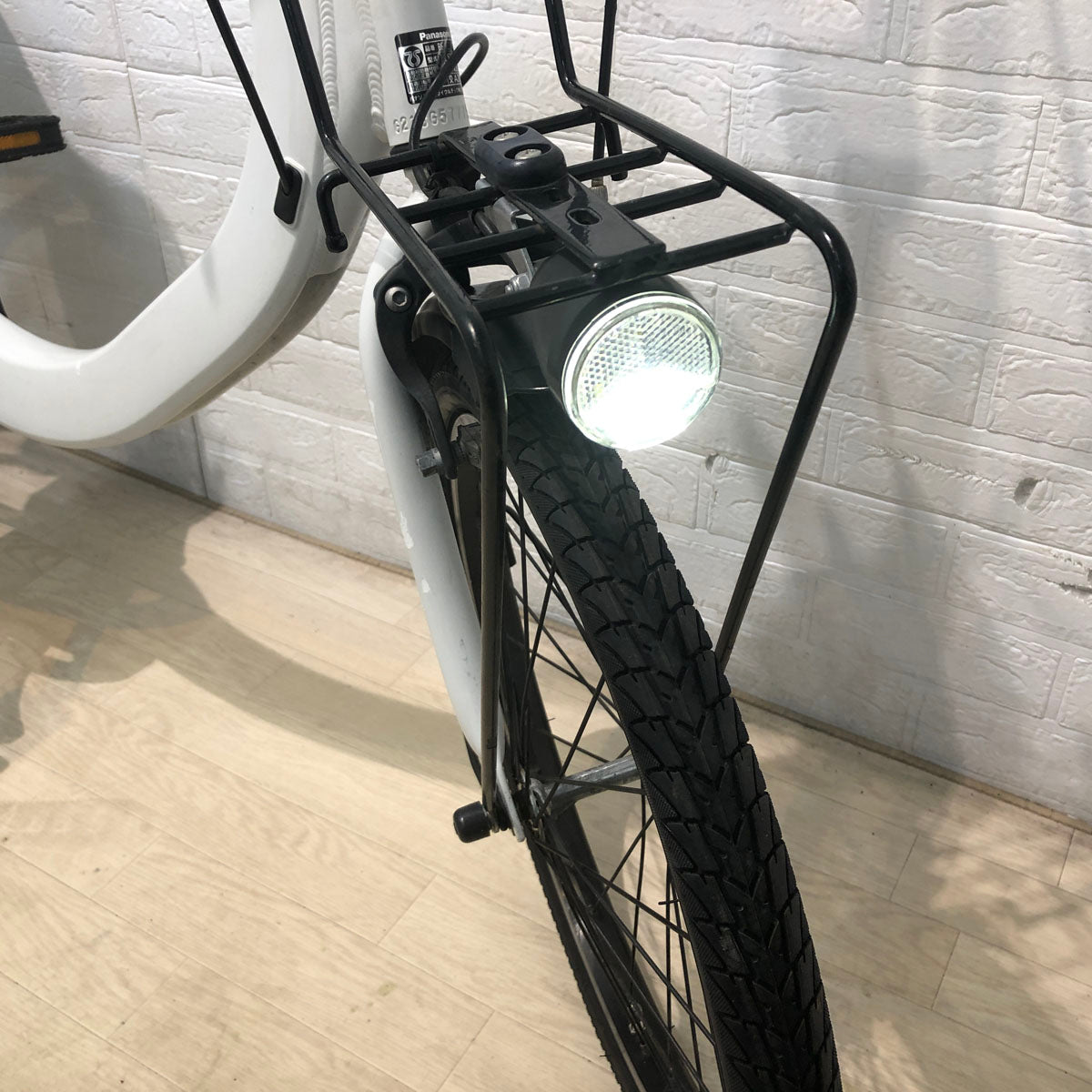 中古電動自転車 パナソニック SW グレー 20インチ SR406Y