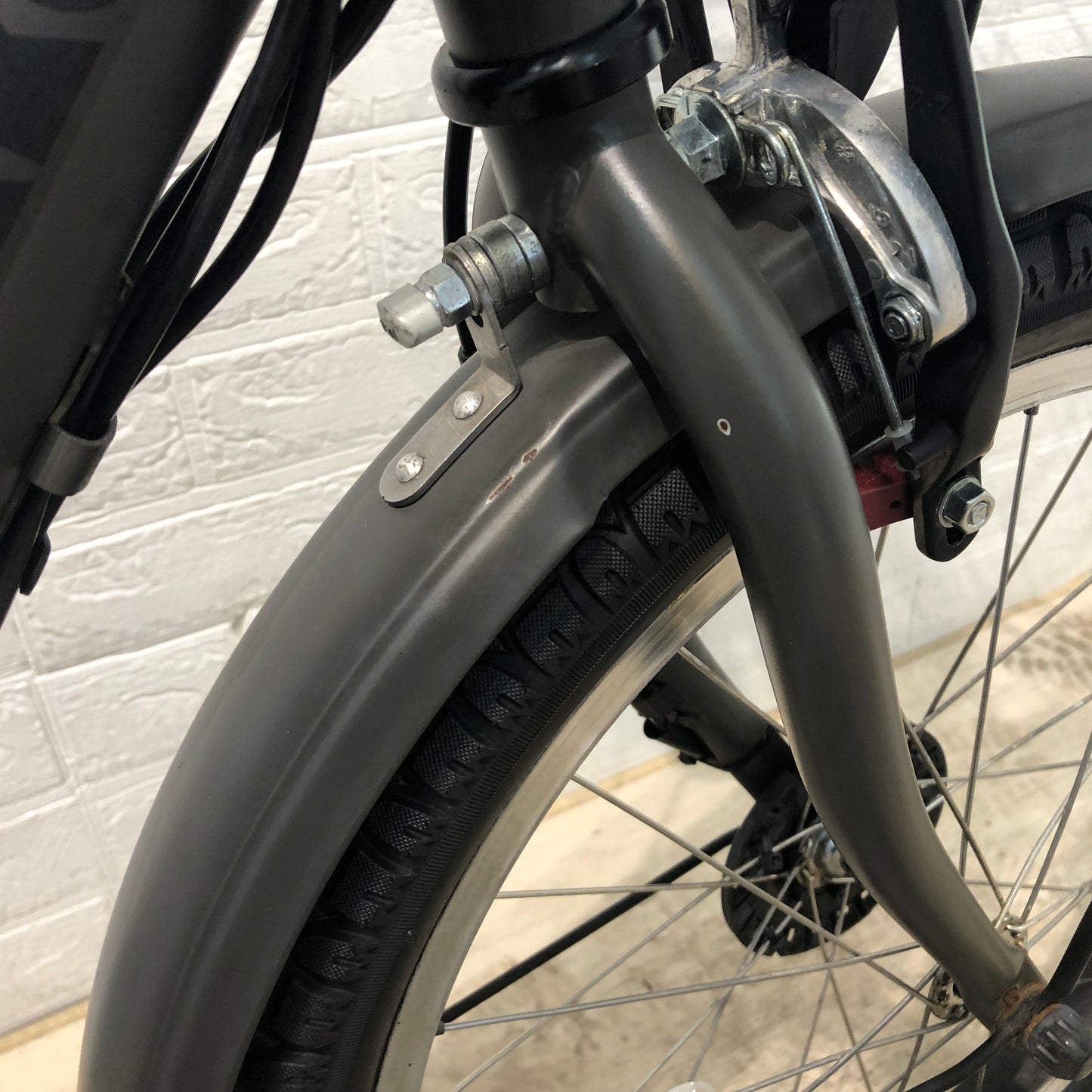 ブリヂストン bikke e ビッケ イー グレー 20インチ YO045 【中古車】