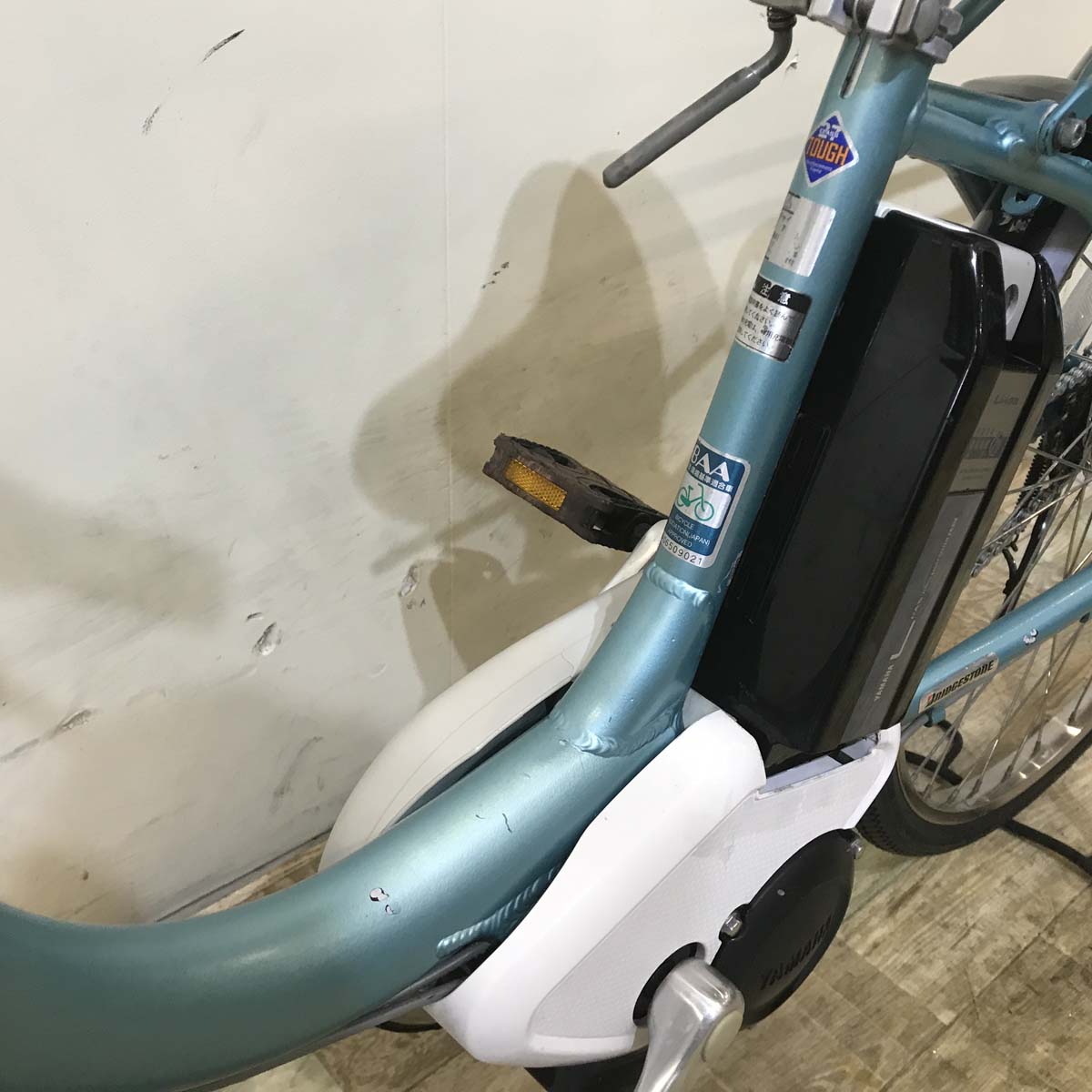 中古電動自転車 ブリヂストン アシスタ DX ブルー 26インチ KE110