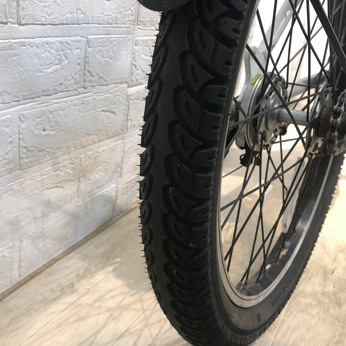 中古電動自転車 パナソニック SW グレー 20インチ SR406Y