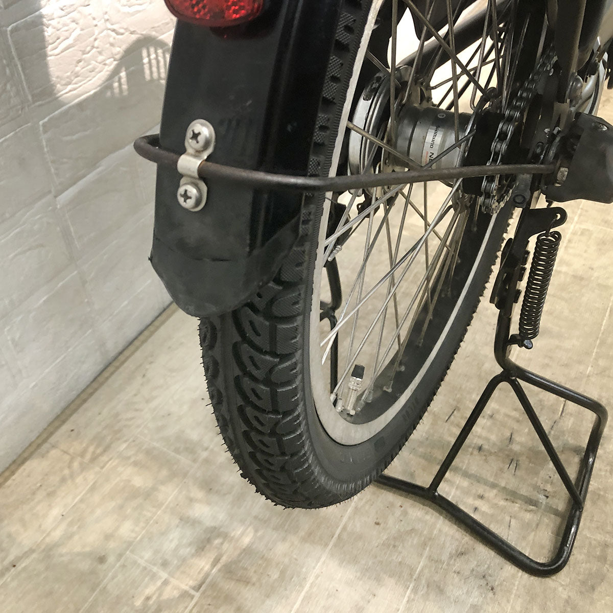 中古電動自転車 ヤマハ PAS Kiss mini  XL パス キッス ミニ XL グレー 20インチ YF101