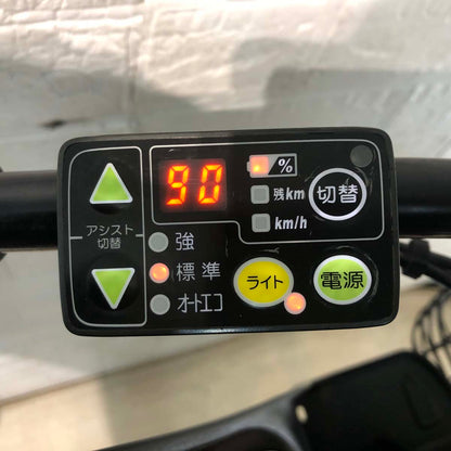 ブリヂストン bikke MOB e ビッケ モブ イー ホワイト 20インチ YA046【中古車】