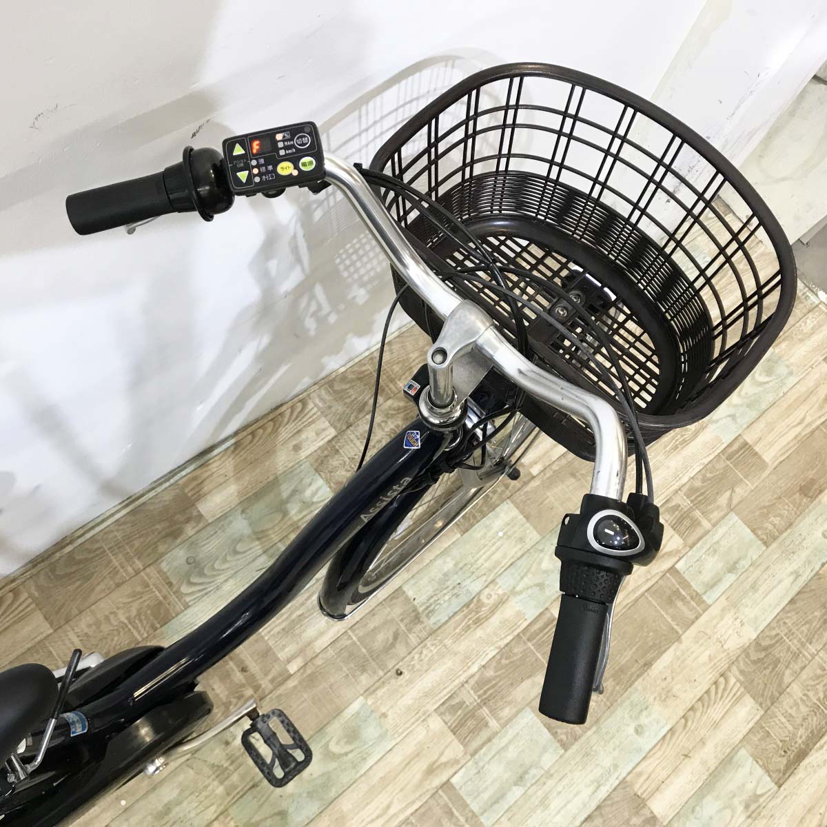 中古電動自転車 ブリヂストン アシスタファイン ネイビー 26インチ KJ041