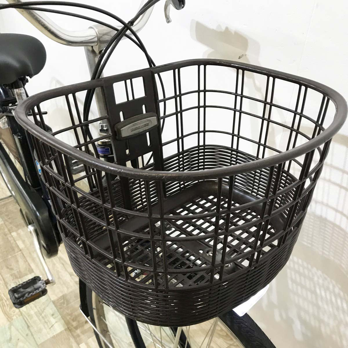 中古電動自転車 ブリヂストン アシスタファイン ネイビー 26インチ KJ041