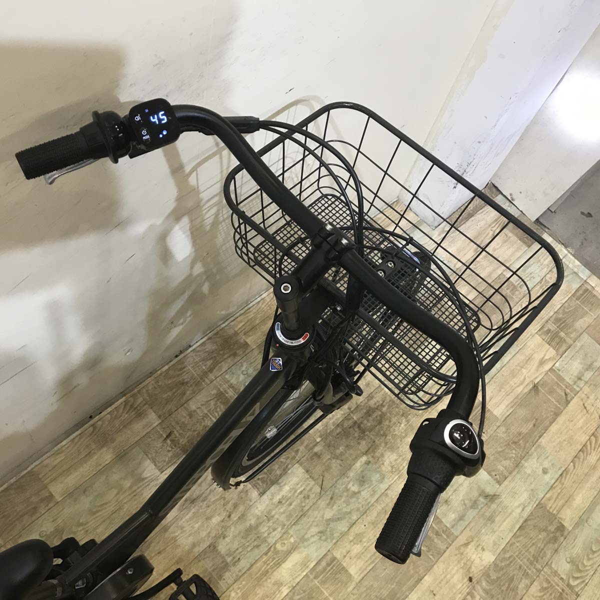 中古電動自転車 ブリヂストン ステップクルーズ カーキ 26インチ KE112