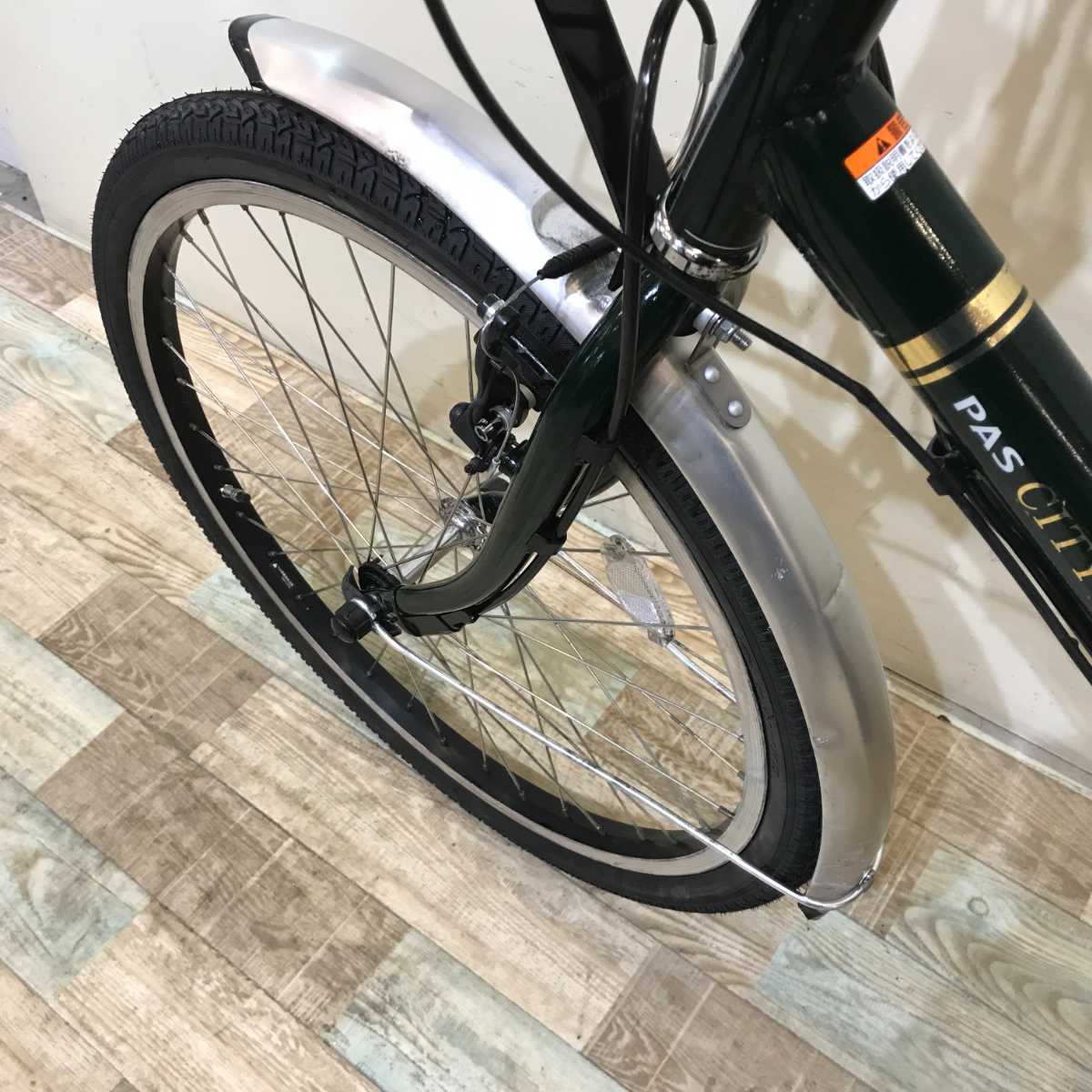 ヤマハ PAS CITY V パス シティ V グリーン 24インチ KQ081 【中古車】