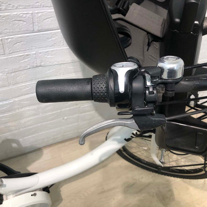 ブリヂストン bikke MOB e ビッケ モブ イー ホワイト 20インチ YA046【中古車】