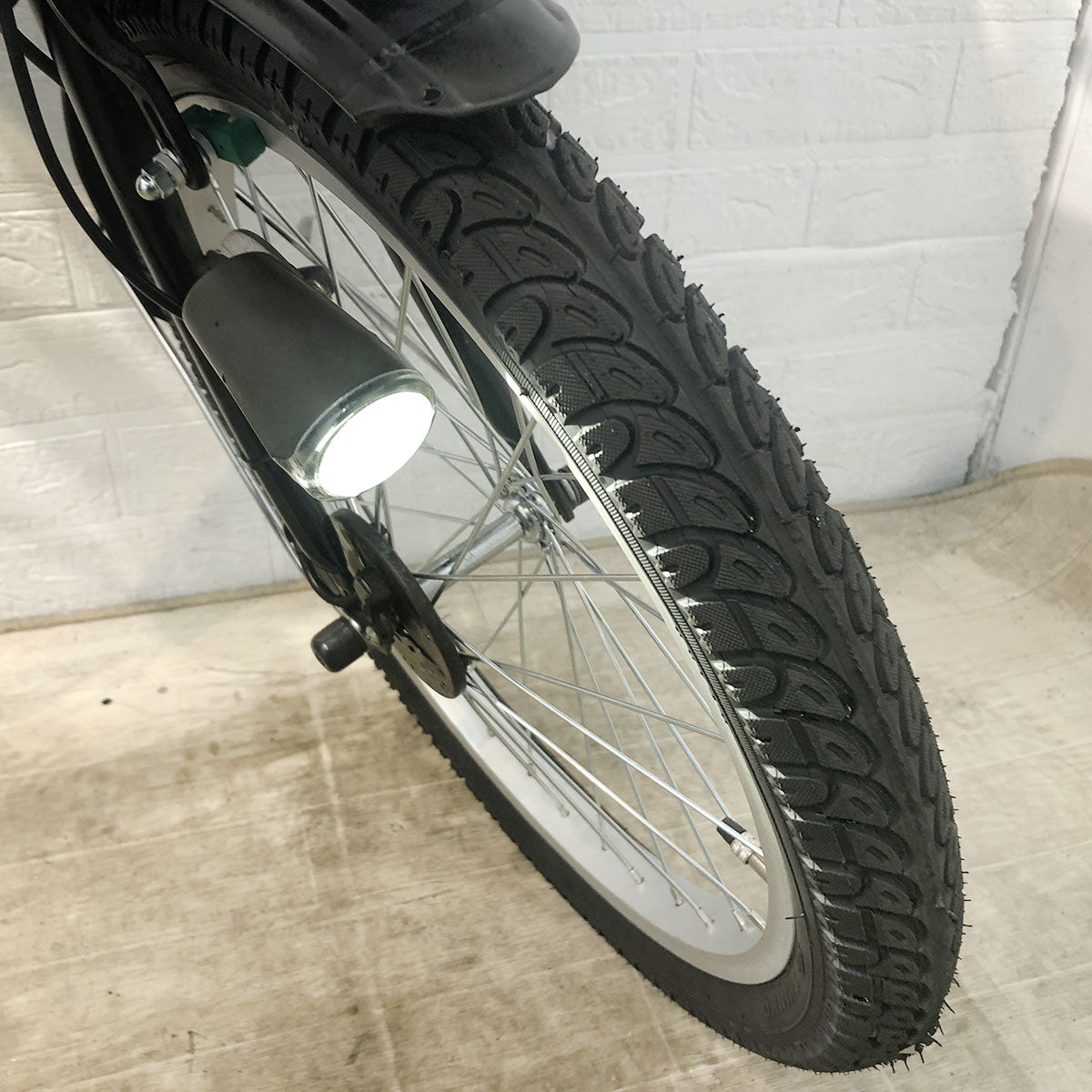 中古電動自転車 新品バッテリー パナソニック ギュット ミニ DX ブラック 20インチ YF102 