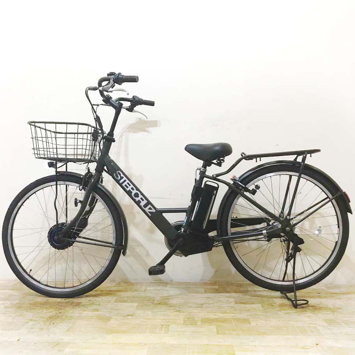 ブリヂストン ステップクルーズ カーキ 26インチ KE112【中古車】
