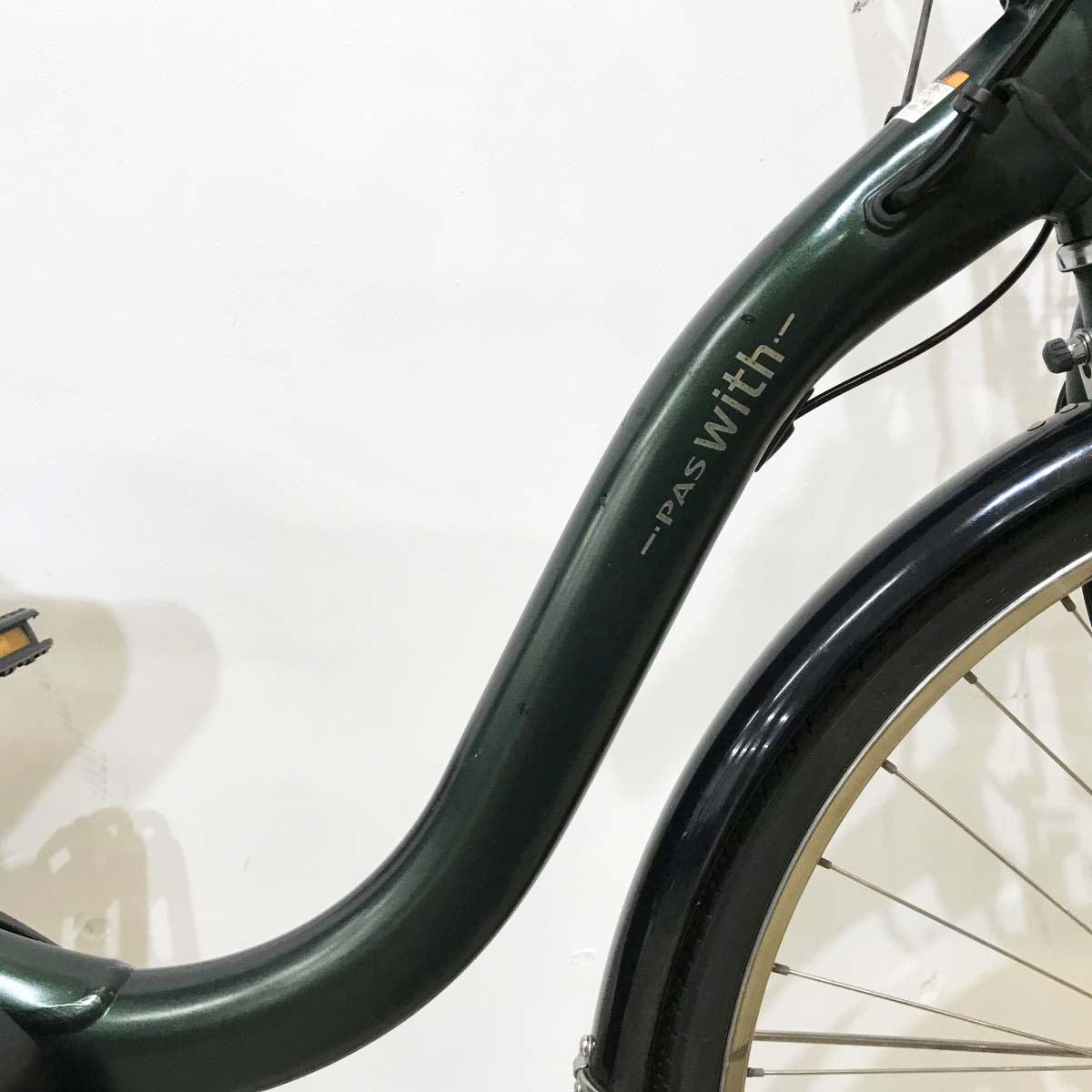 ヤマハ PAS ウィズ グリーン 26インチ KJ042 【中古車】