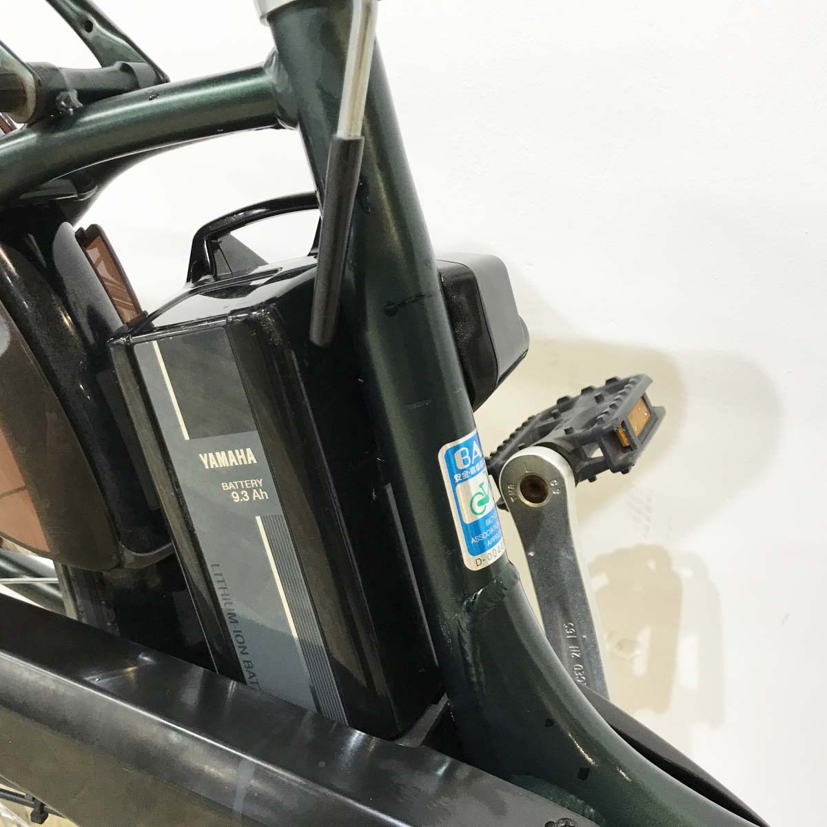 中古電動自転車 ヤマハ PAS ウィズ グリーン 26インチ KJ042