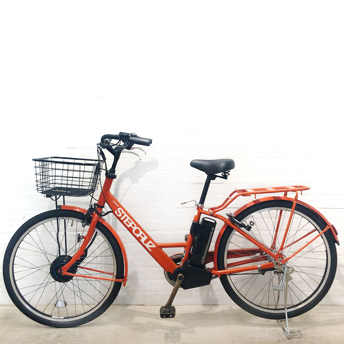 ブリヂストン ステップクルーズ e オレンジ 26インチ YT104 【中古車 