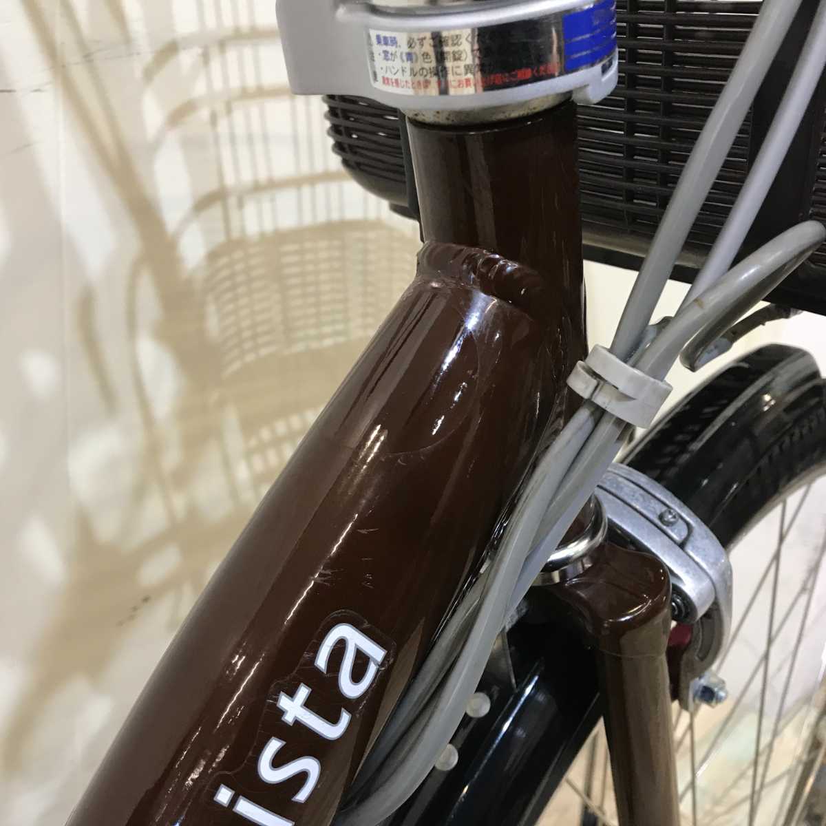 ブリヂストン アシスタ DX ブラウン 26インチ KQ082 【中古車】
