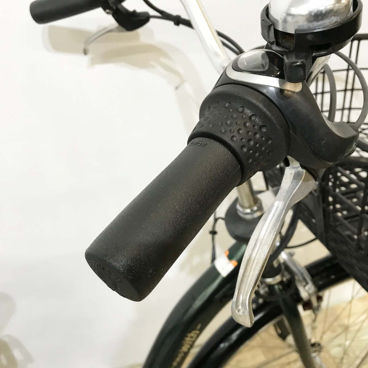 中古電動自転車 ヤマハ PAS ウィズ グリーン 26インチ KJ042