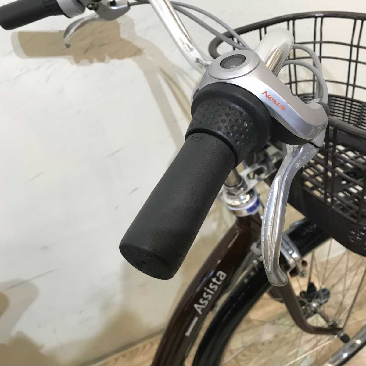 ブリヂストン アシスタ DX ブラウン 26インチ KQ082 【中古車】