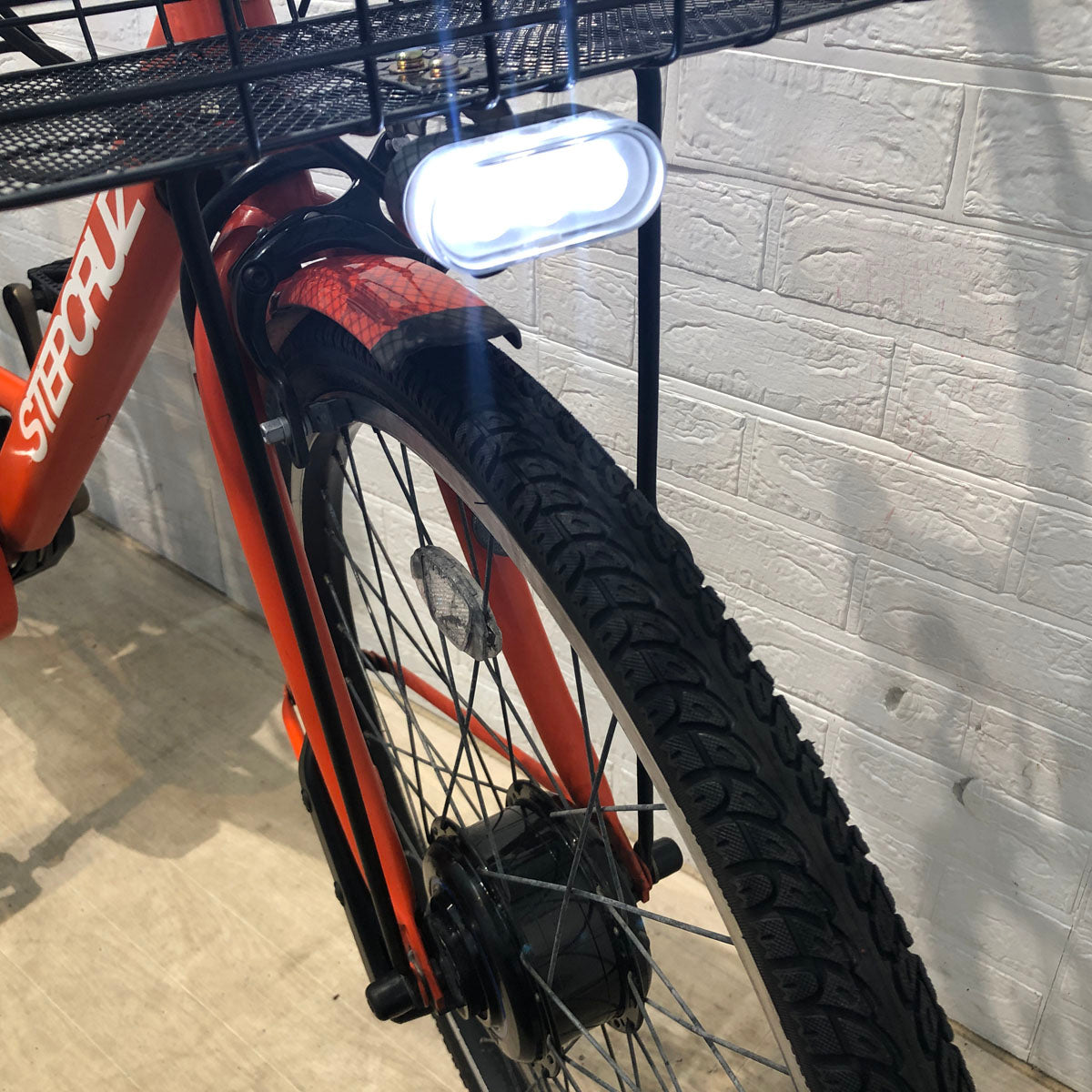 ブリヂストン ステップクルーズ e オレンジ 26インチ YT104 【中古車】