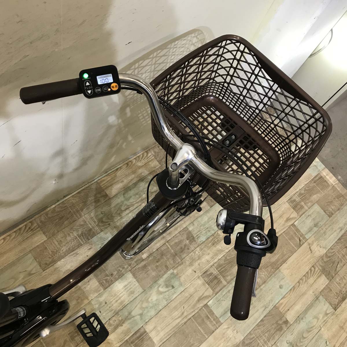 電動自転車 パナソニック ビビ DX ブラウン 24インチ KV020 【中古車】