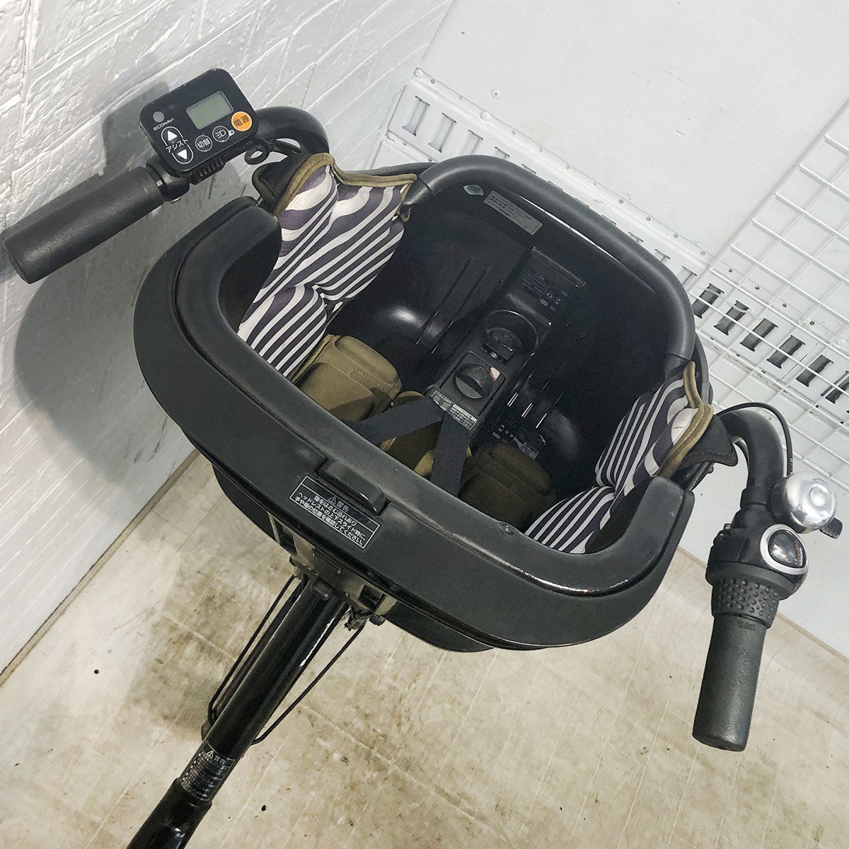 中古電動自転車 パナソニック ギュット ミニ EX ブラック 20インチ YF103