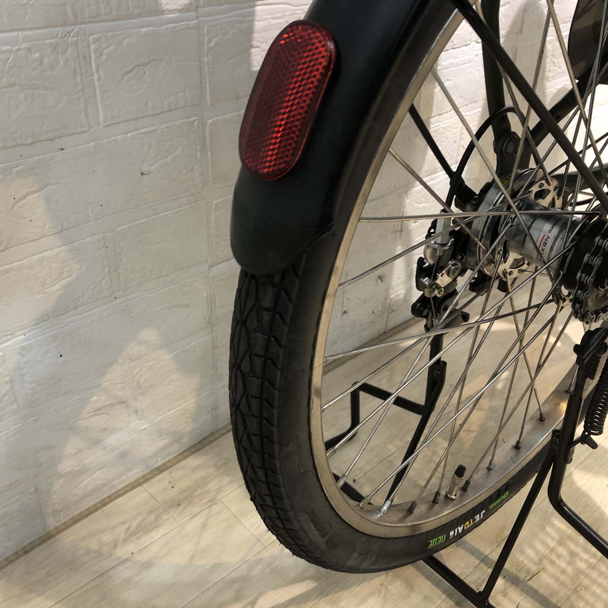 中古電動自転車 パナソニック ギュット ステージ カーキ 22インチ YA047