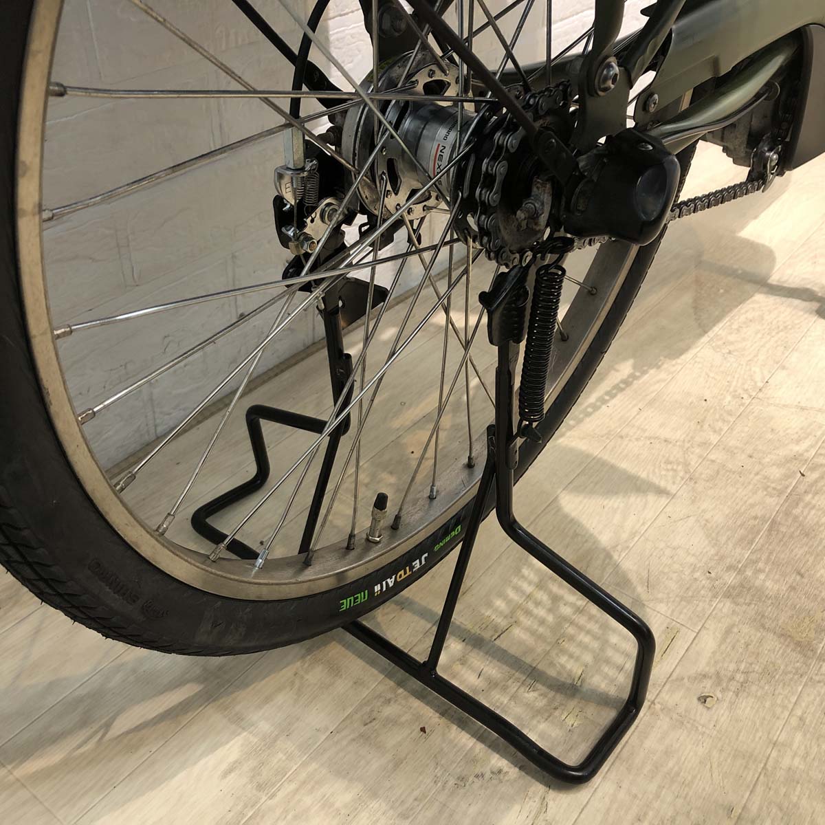 中古電動自転車 パナソニック ギュット ステージ カーキ 22インチ YA047