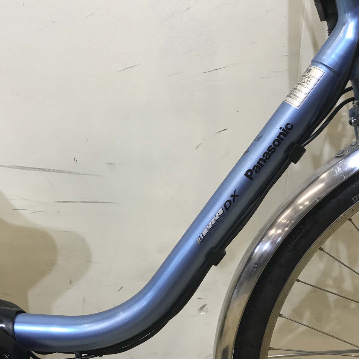 中古電動自転車 パナソニック ビビ DX ブルー 26インチ KE114
