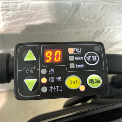 ヤマハ PAS Kiss mini パス キッス ミニ ネイビー 20インチ YA048【中古車】