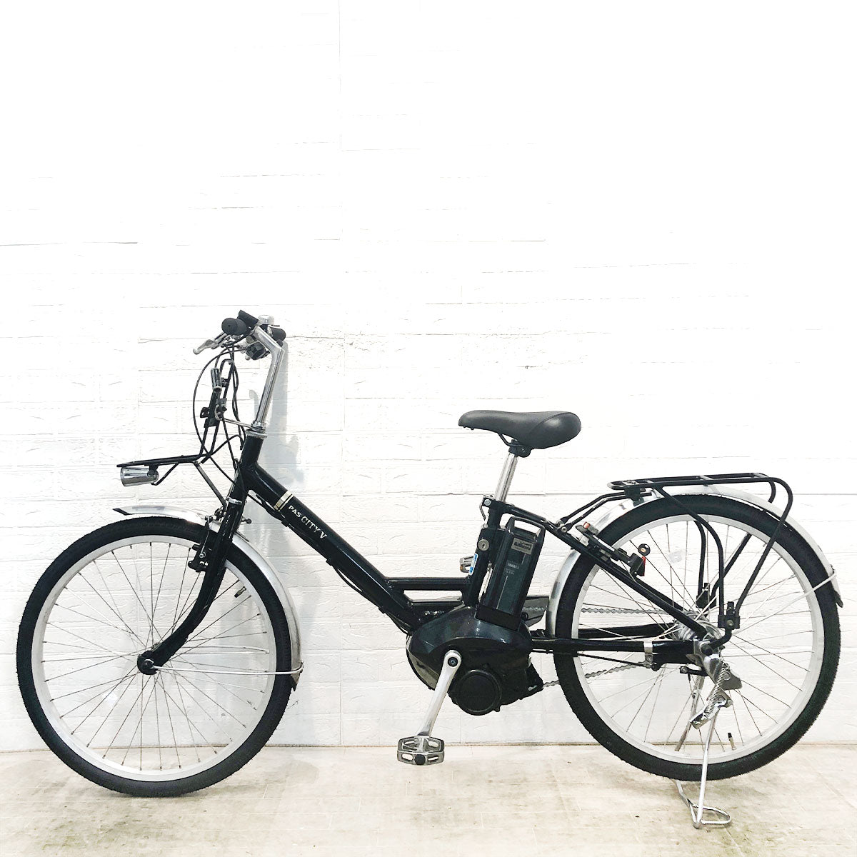 中古電動自転車 ヤマハ PAS CITY V パス シティ V ブラック 24インチ YF104 