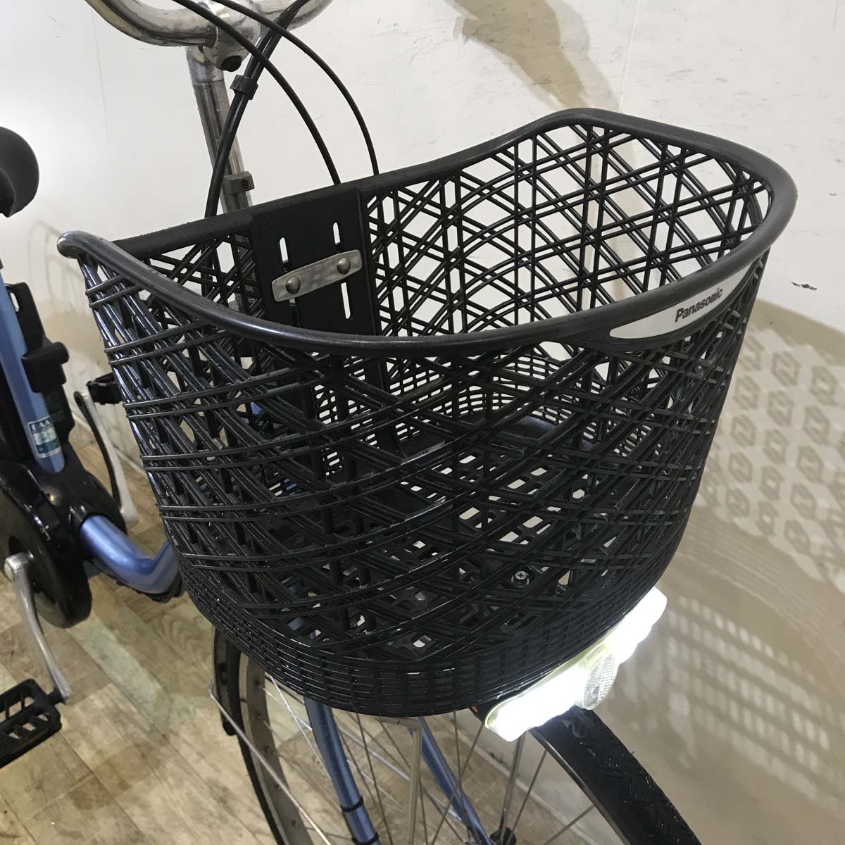 中古電動自転車 パナソニック ビビ DX ブルー 26インチ KE114