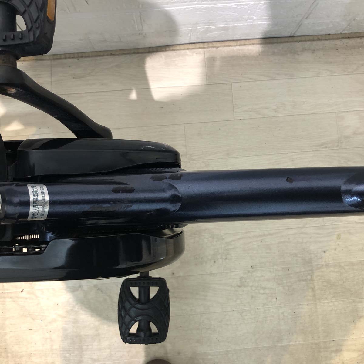 中古電動自転車 ヤマハ PAS Kiss mini パス キッス ミニ ネイビー 20インチ YA048