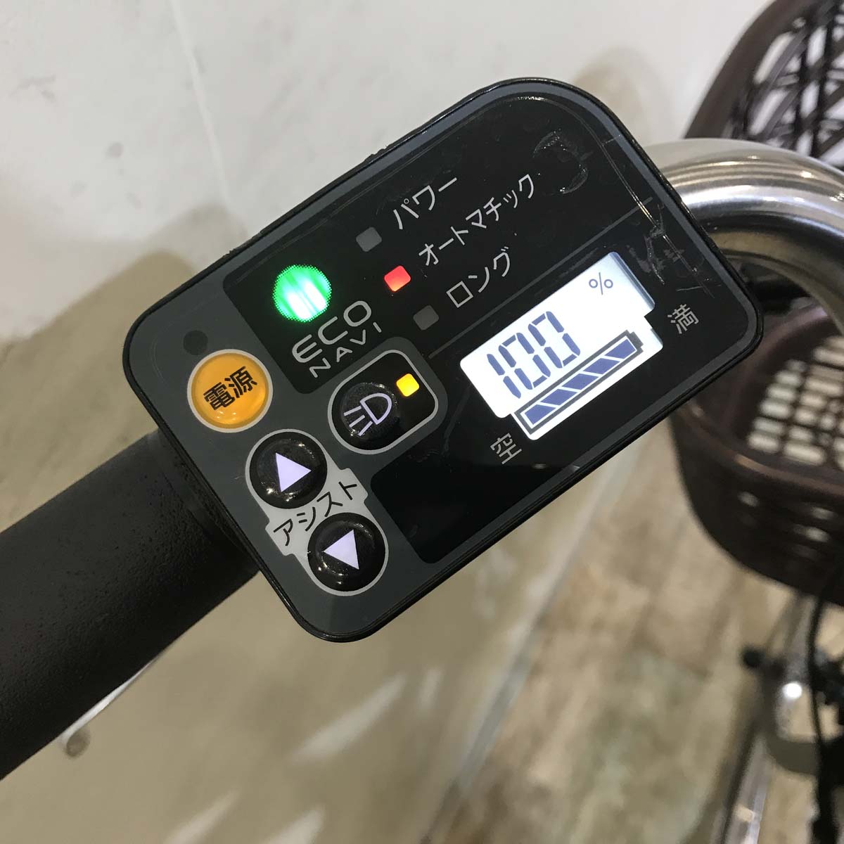 中古電動自転車 パナソニック ビビ DX ブラウン 26インチ KE115 