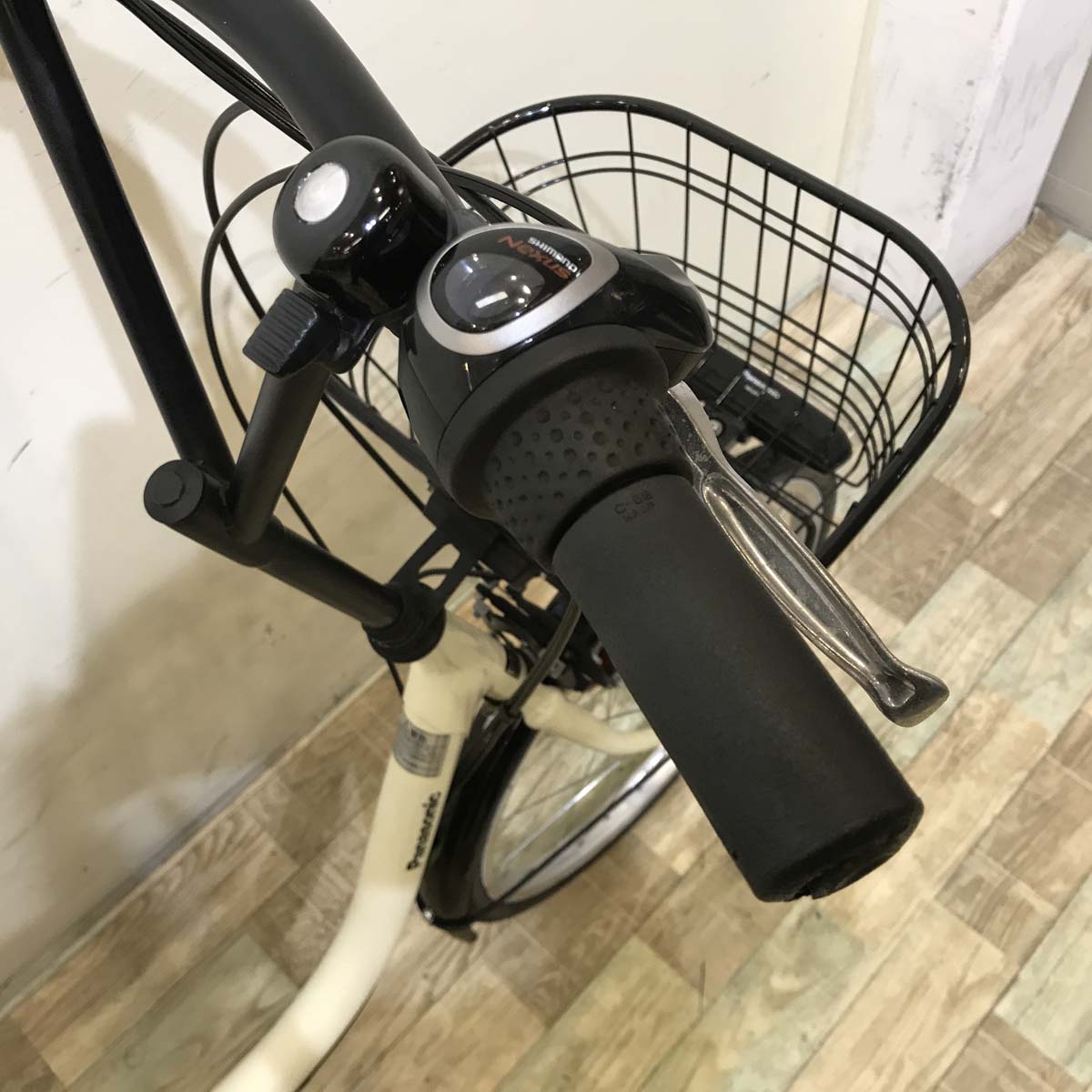 関東全域送料無料　保証付き　パナソニック　FP 20インチ 5ah 電動自転車 中古電動自転車 パナソニック ビビ FP ベージュ 20インチ KZ105 – e