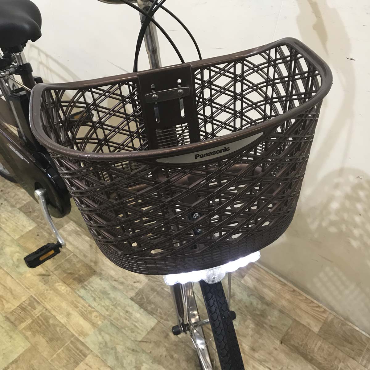 中古電動自転車 パナソニック ビビ DX ブラウン 26インチ KE115 