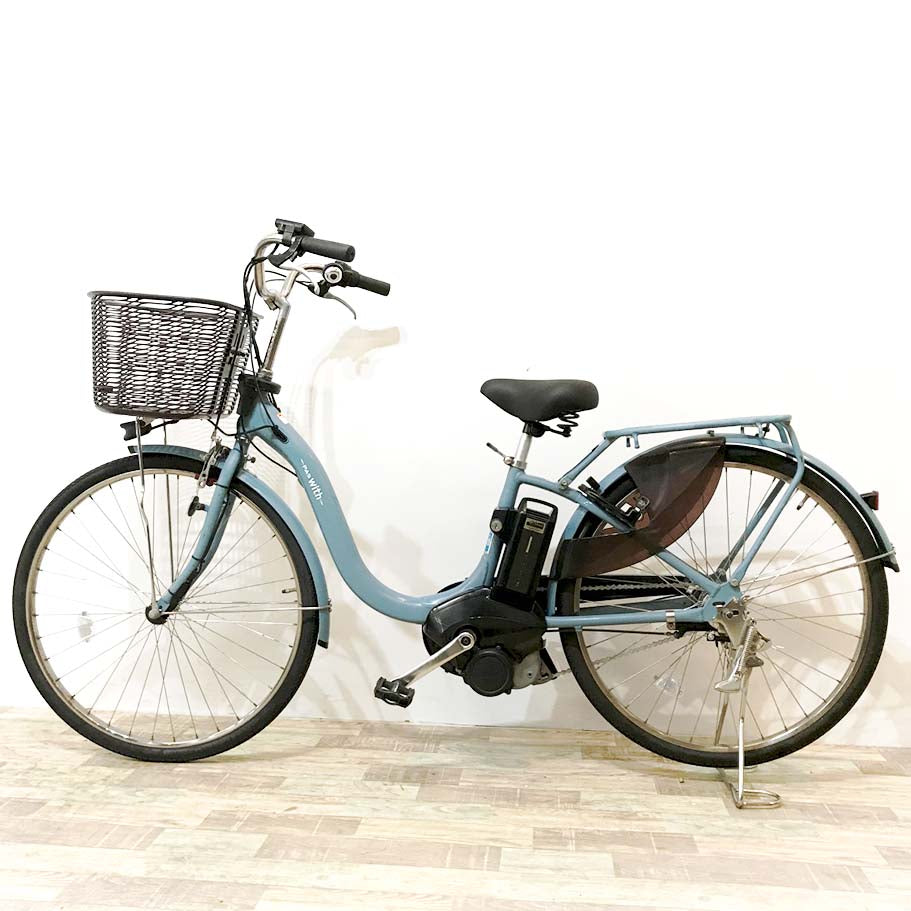 ヤマハ PAS ウィズ ブルー 26インチ KJ043 【中古車】