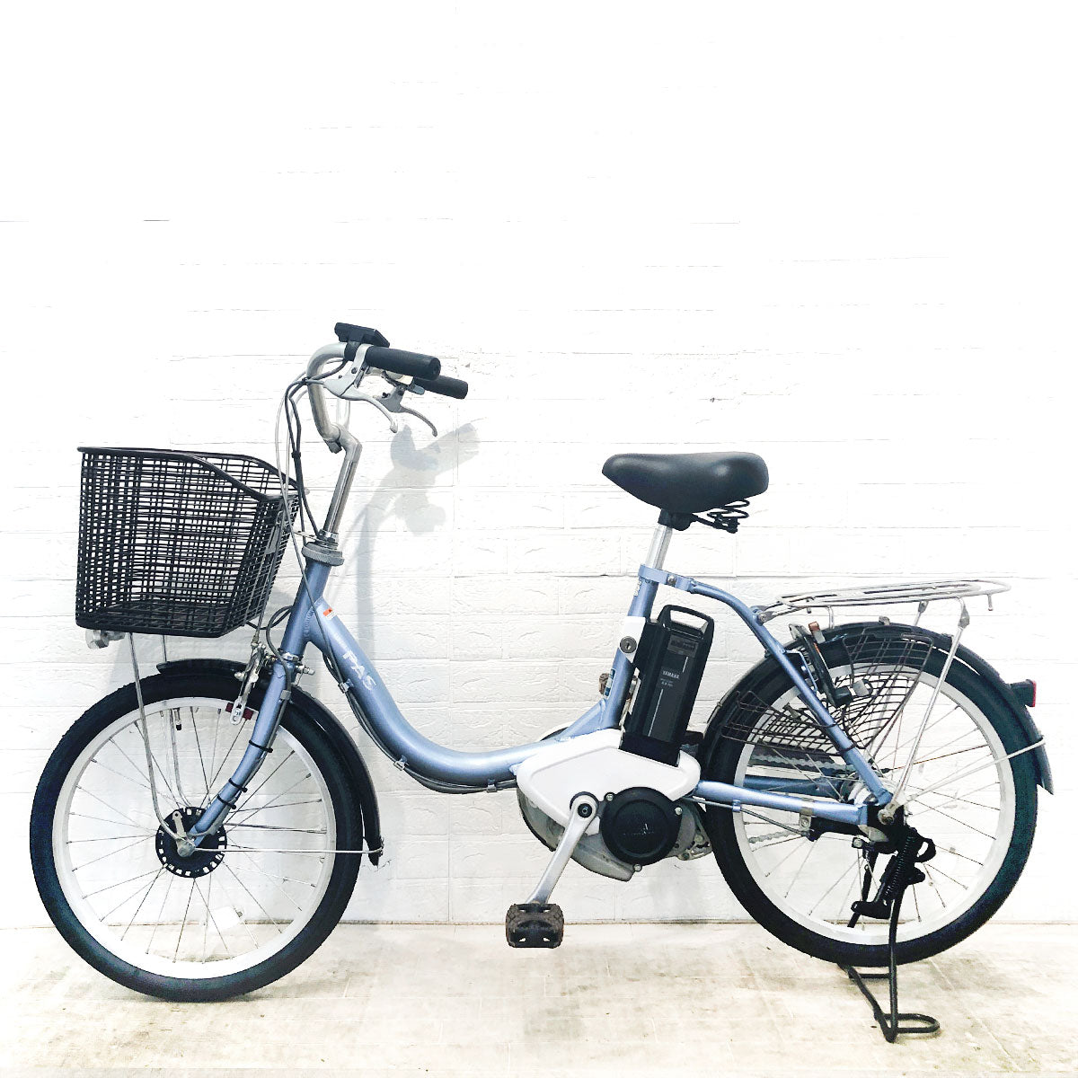 中古電動自転車 ヤマハ PAS コンパクト ブルー 20インチ YF105
