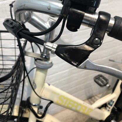 ブリヂストン ステップクルーズ e セブンティーンコラボモデル ベージュ 26インチ YO047 【中古車】