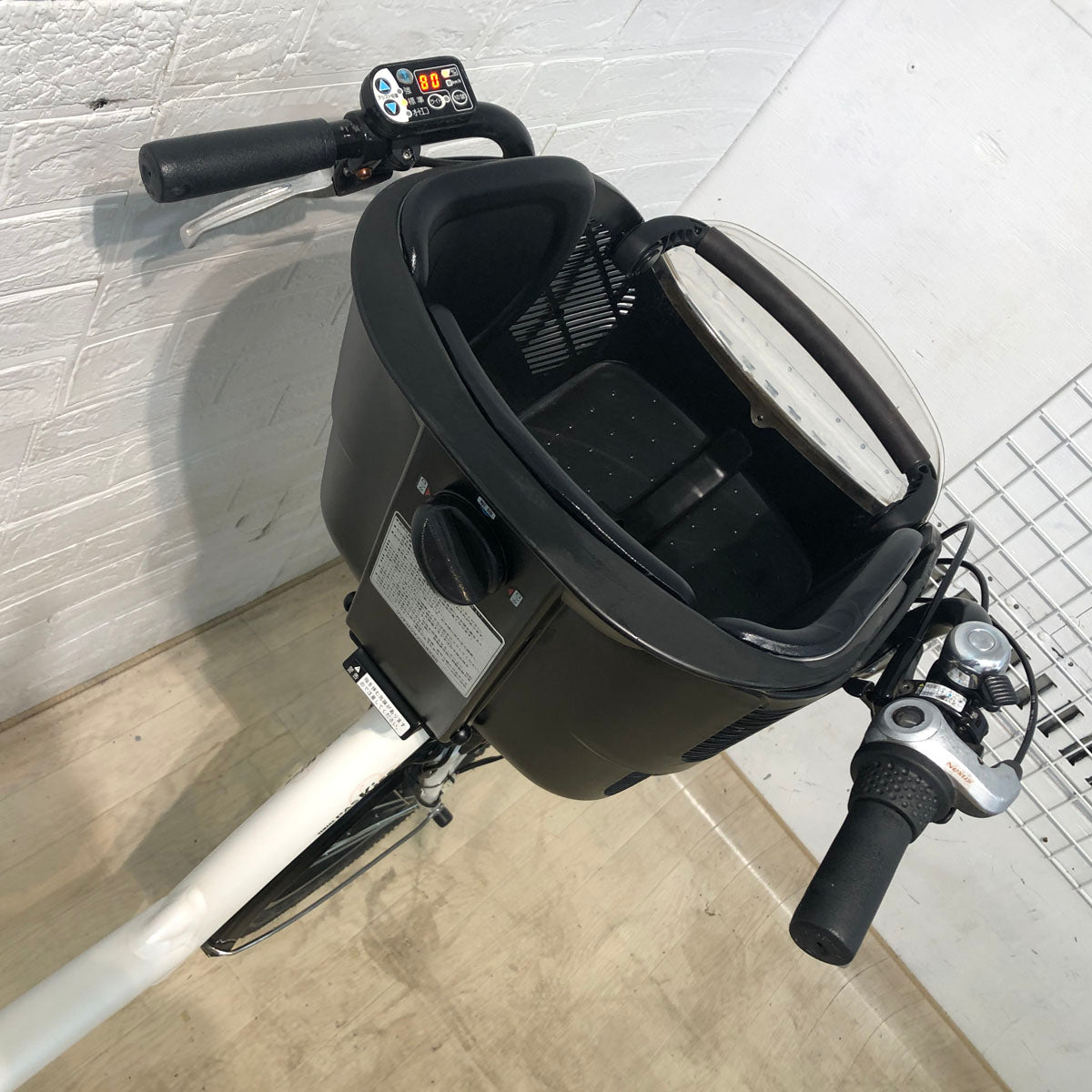 中古電動自転車 ヤマハ PAS Kiss mini パス キッス ミニ ホワイト 20インチ YA050