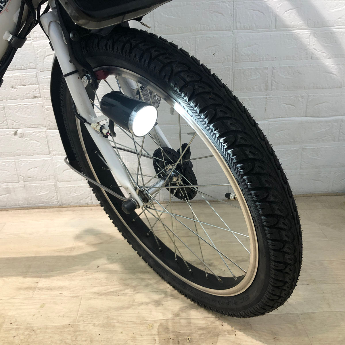 中古電動自転車 ヤマハ PAS Kiss mini パス キッス ミニ ホワイト 20インチ YA050