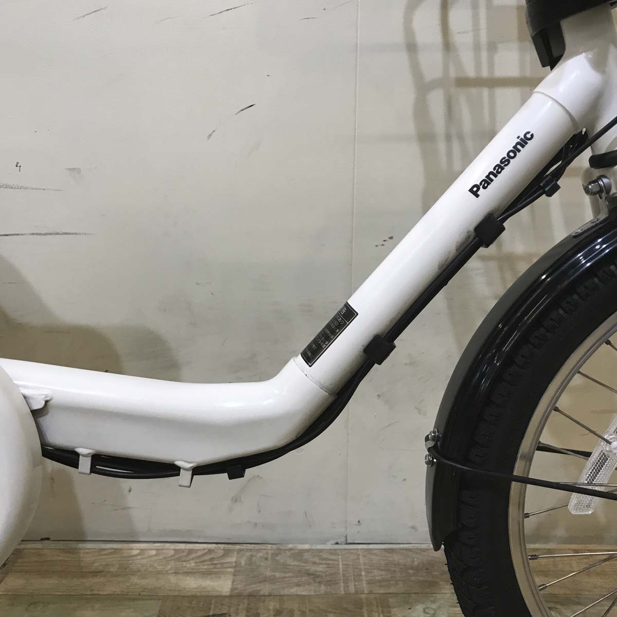中古電動自転車 パナソニック ギュット ミニ EX ホワイト 20インチ KE117