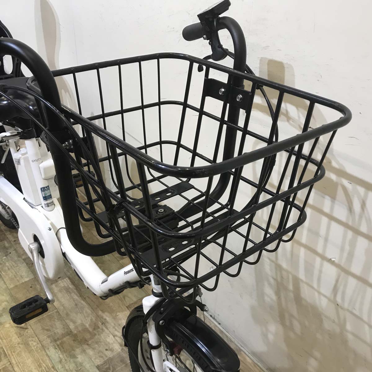 中古電動自転車 パナソニック ギュット ミニ EX ホワイト 20インチ KE117