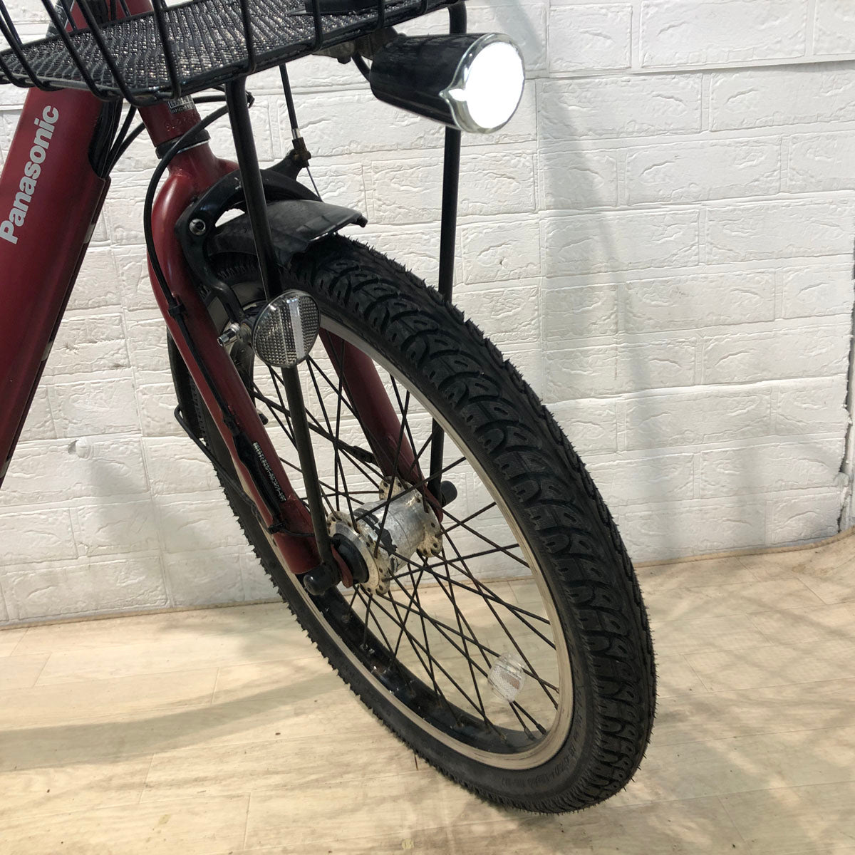 中古電動自転車 新品バッテリー  パナソニック ギュット アニーズ レッド 20インチ YA052