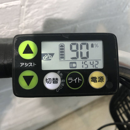 ヤマハ PAS With パス ウィズ シルバー 26インチ YF107 【中古車】